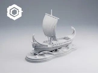 Spartan Benchy | Ancient Greek Warship