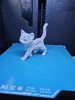 Baby Cat – decorative Voronoi design standing