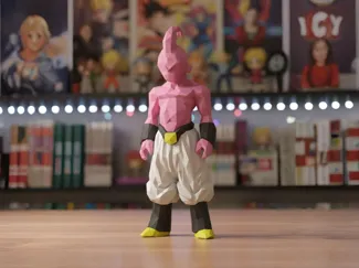 Majin Bu Low Poly Figure