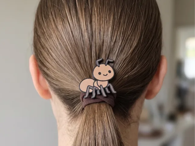 Ameisen Haargummi-Charm / Haar-Accessoire