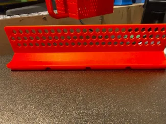 Gridfinity 1x4 Federzwingenhalter modular