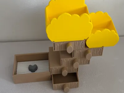 Bonsai inspired organizer