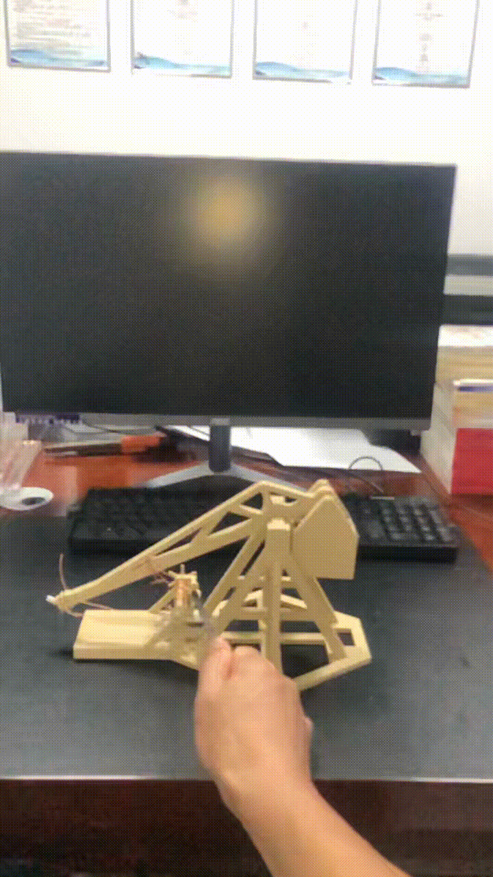 Miniatura 1 do modelo 3D 古代战争大杀器——重力投石机