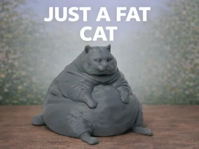 Just a Fat Cat – Useless but Necessary