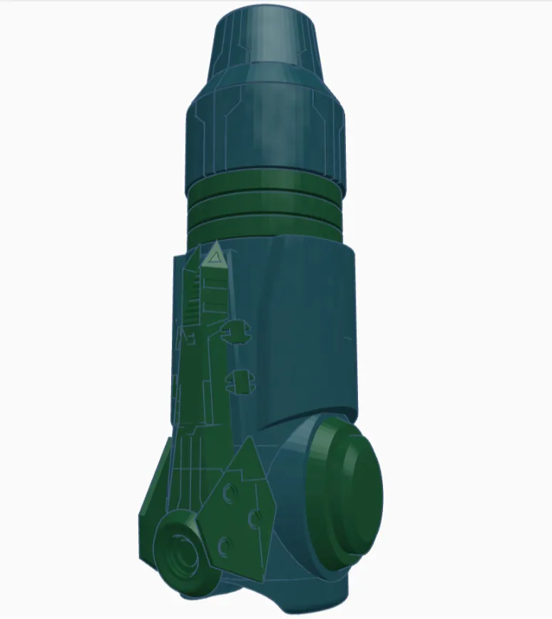 Wearable Metroid Samus arm cannon (old)