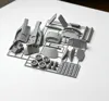 Print all materials on a single plate, optimize the model, reduce face count, improve printing efficiency