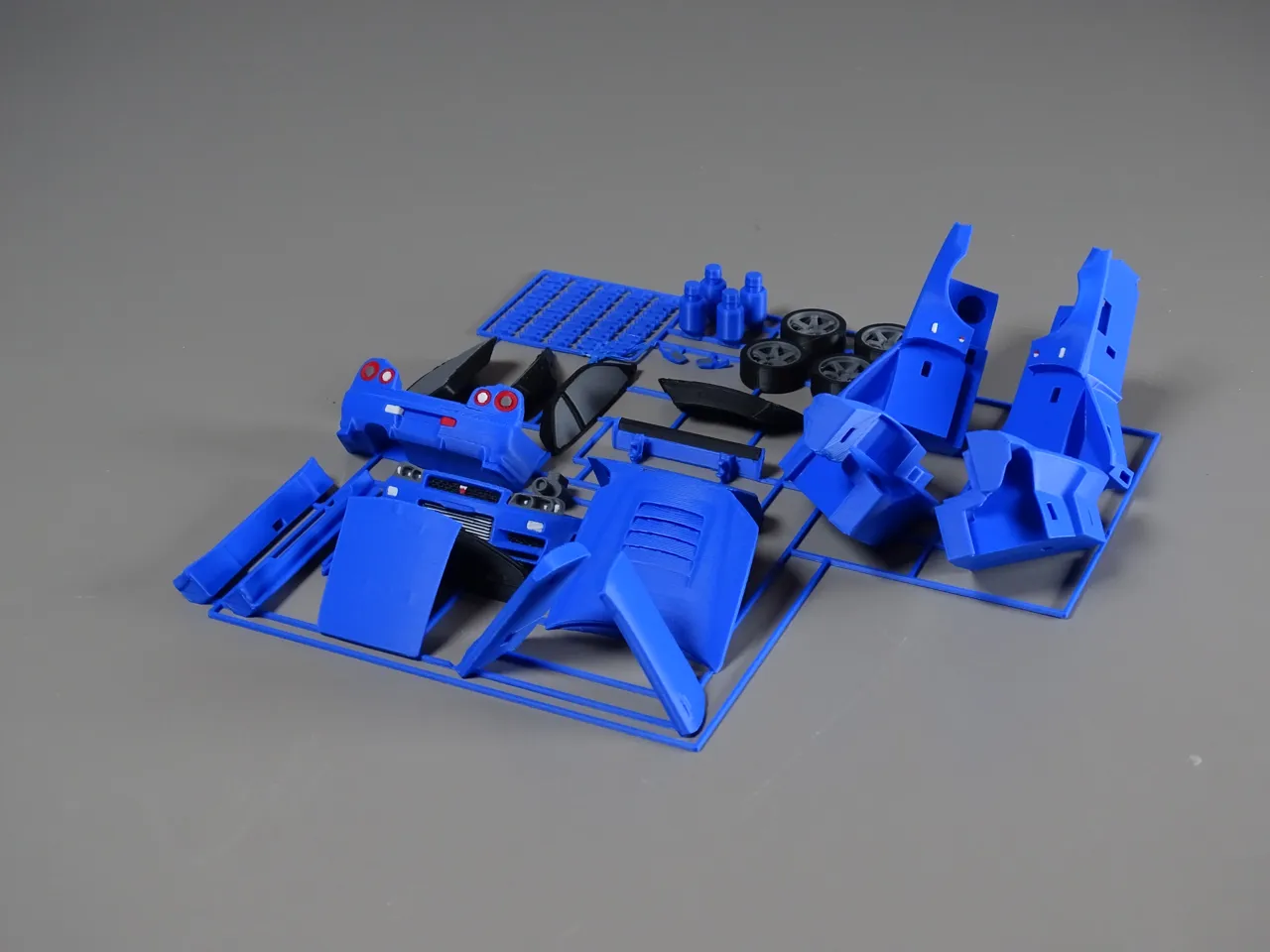 GT-R R34 Mini "Kit Card" - A1 Mini, No Glue view 3