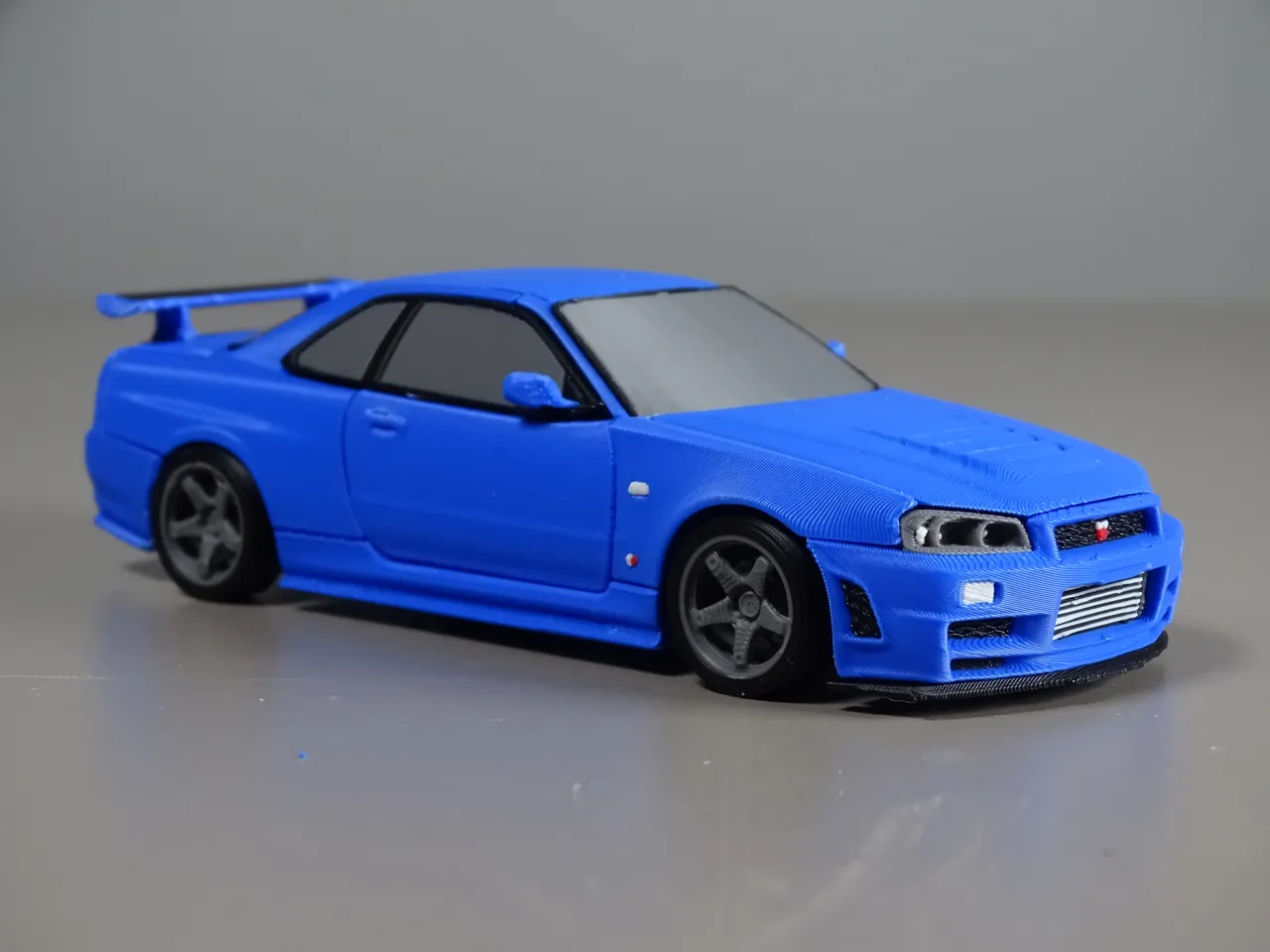 GT-R R34 Mini "Kit Card" - A1 Mini, No Glue view 2