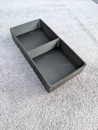 Large 2 Pocket Tray 3.250" x 6.500"