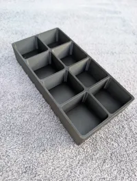 Large 8 Pocket Tray 3.250" x 6.500"