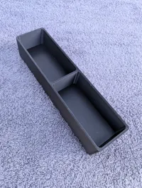 Small 2 Pocket Tray 1.625" X 6.500"