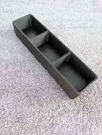 Small 3 Pocket Tray 1.625" X 6.500"
