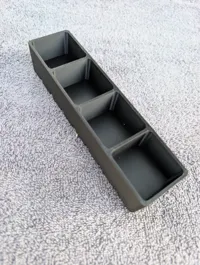Small 4 Pocket Tray 1.625" X 6.500"