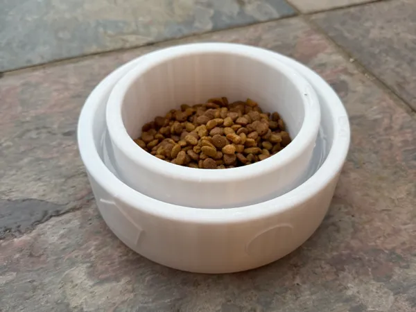 Gamelle anti-fourmis pour chat