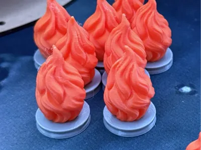 Fire Flame 28mm Miniature