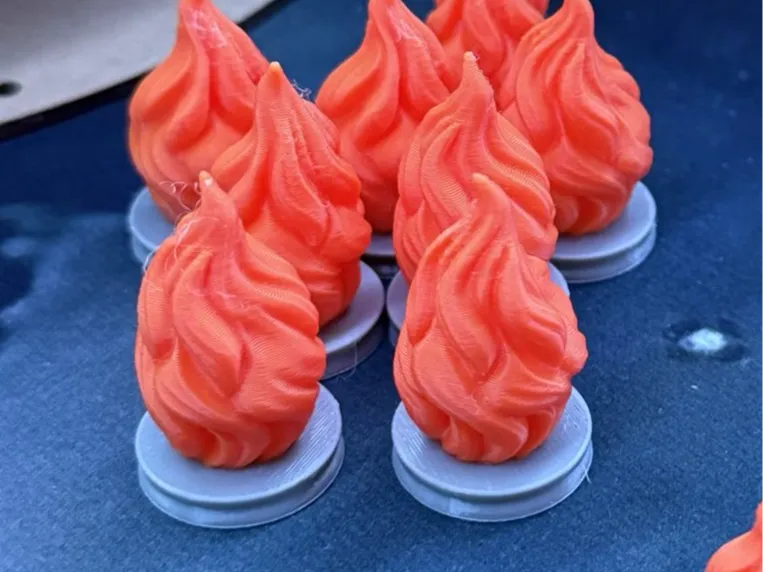 Fire Flame 28mm Miniature