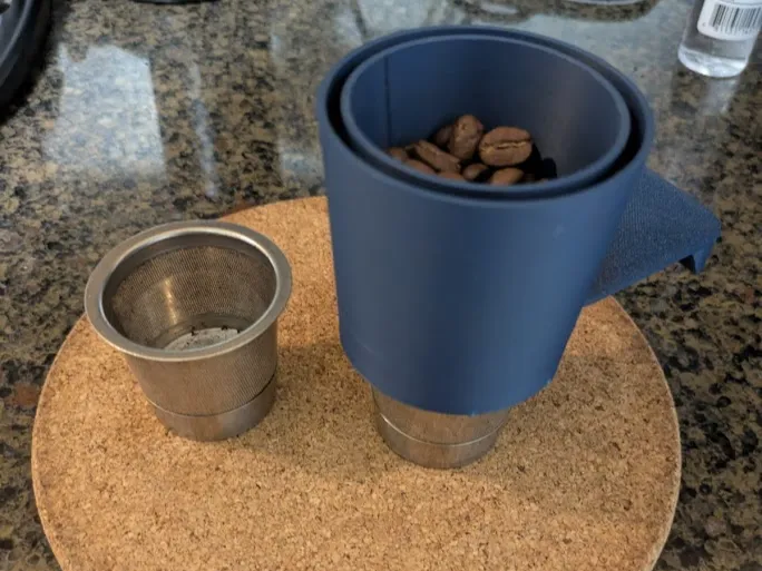Keurig k-cup and Flair Pro 2 + 3 coffee funnel