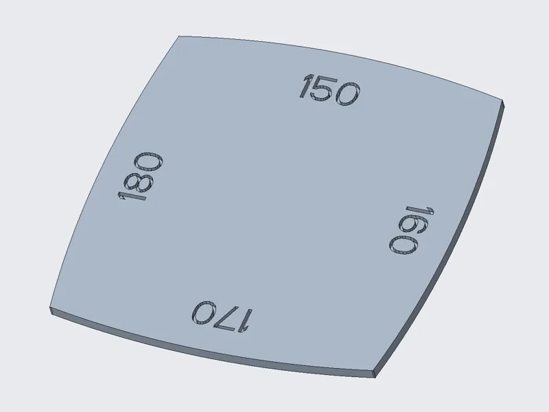 Radius Gauge 150-180