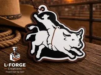 Rodeo Inspired Keychain