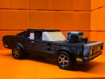 Brick Model - F&F 1970 Dodge Charger R/T