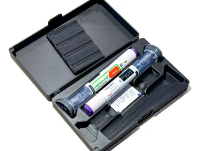 Mounjaro Auto-Injector Travel Case - Free 3D Print Model - MakerWorld