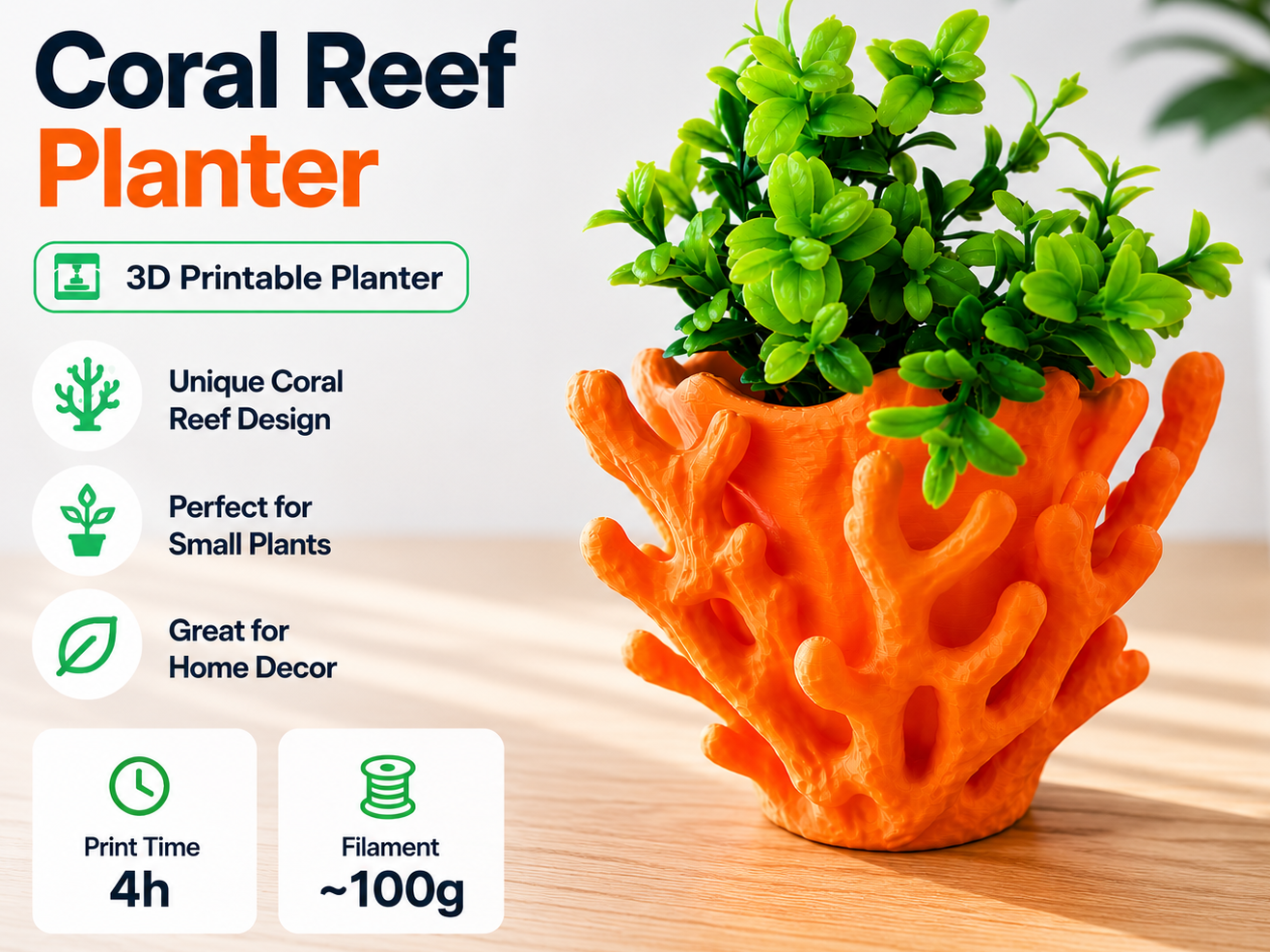 Coral Reef Planter