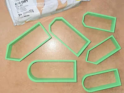 Gift tag cookie cutter