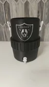 Updated - Raiders - Print in Place logo and Removable Logo