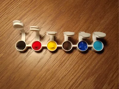 Small Paint Pots for Miniature models & sculptures