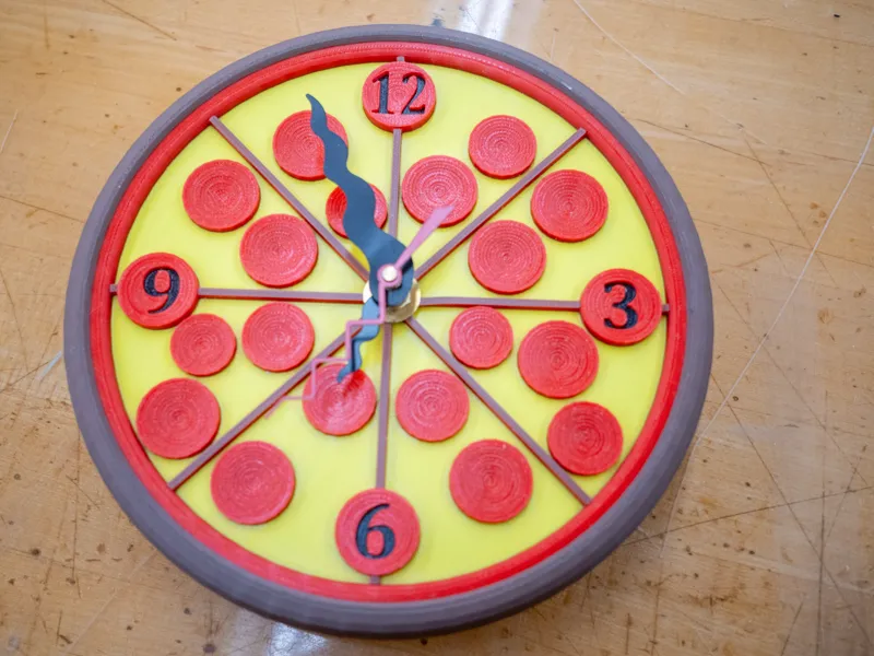Pizza Clock