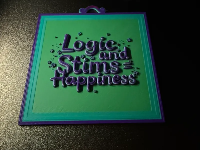 Logic and Stims = Happiness