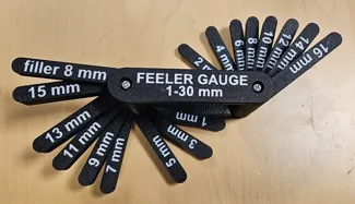 Feeler gauge