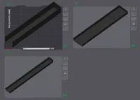 A1 Mini Break-Away Dust Cover (Mini build plate)