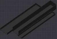 A1 Mini Break-Away Dust Cover (all on one build plate)