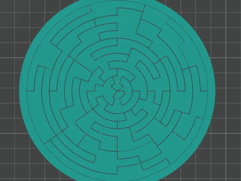 The Core: Puzzle Circular de Anillos Entrelazados