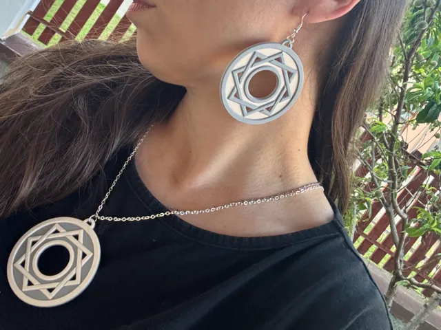 Earrings & Necklace Set - Eye of Eternity