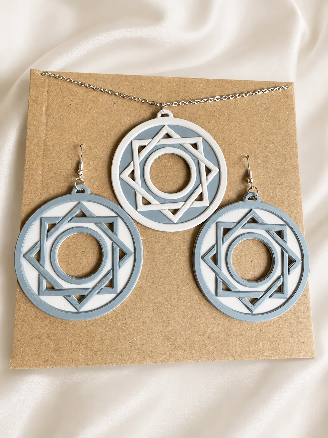 Earrings & Necklace Set - Eye of Eternity view 3