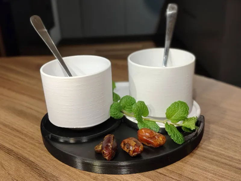 CORCELAIN Yin Yang Cup Tray