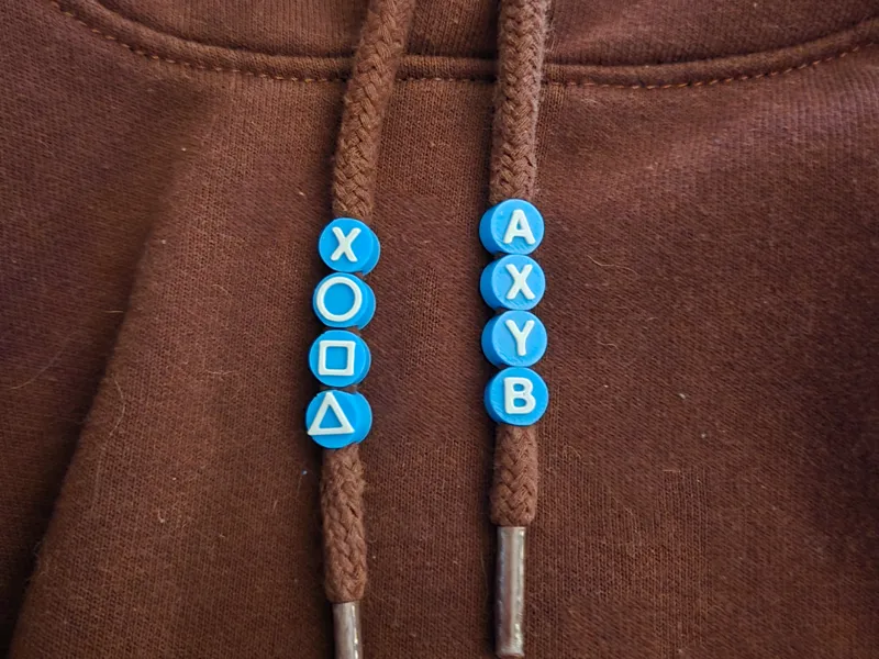 Xbox, Playstation - Hoodie Charms