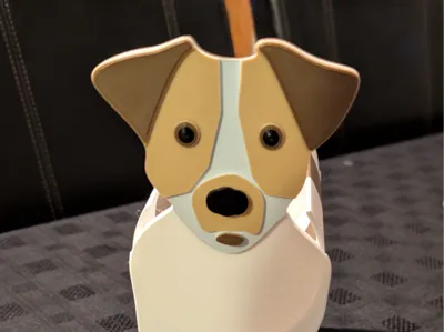 Jack Russell Terrier Plant pot