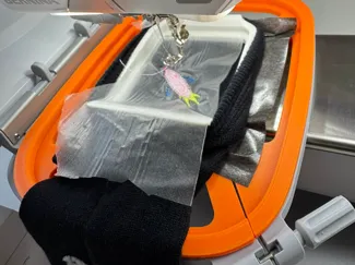 Einsatz zum Sockenbesticken passend für Bernina
