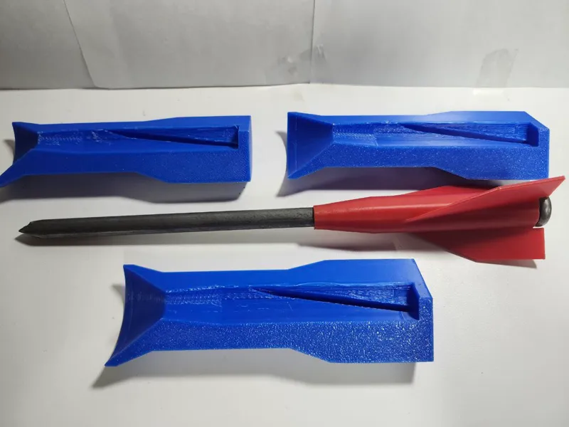Fin-Stabilized Discarding Sabot for 10In Nail 
