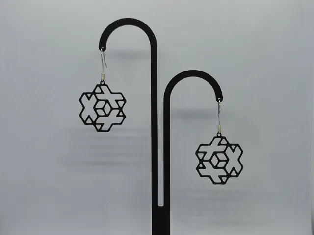 Aretes Nido Geométrico