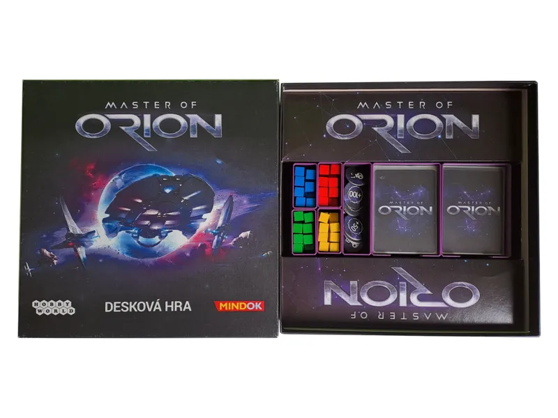 Master of Orion board game insert