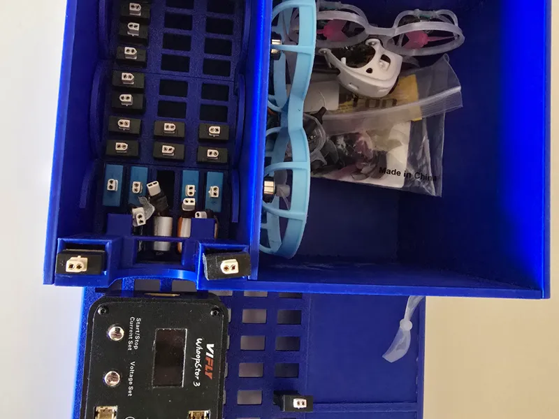Whoopstor Modular Drone & Battery Storage Box