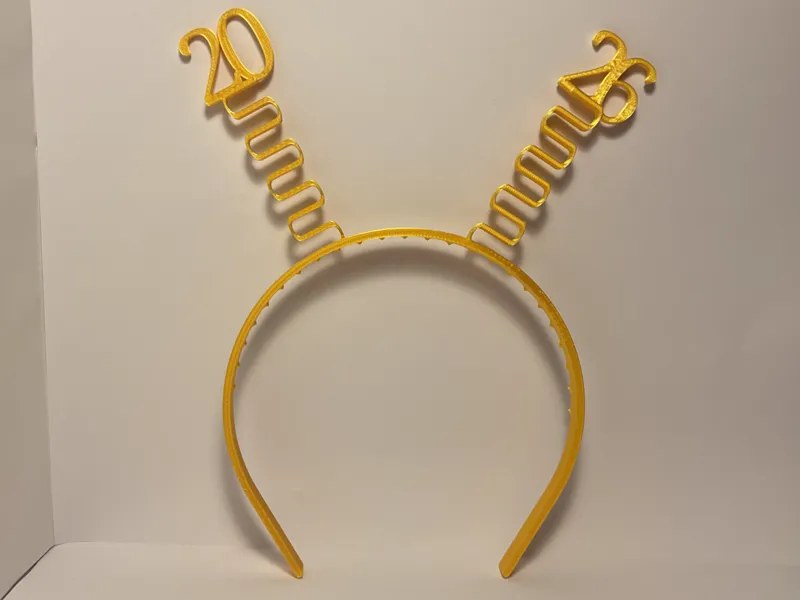 2026 New Years Headband