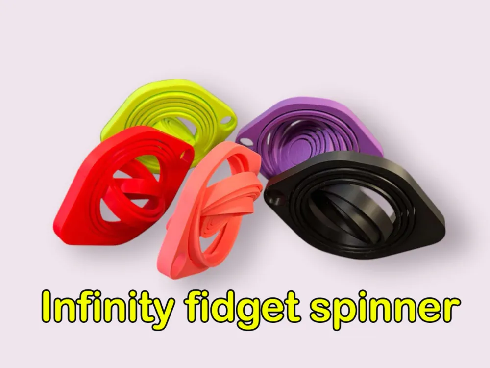 Infinity Spining Toy Infinity Spinner Fidget Toy by Tinker Link - MakerWorld