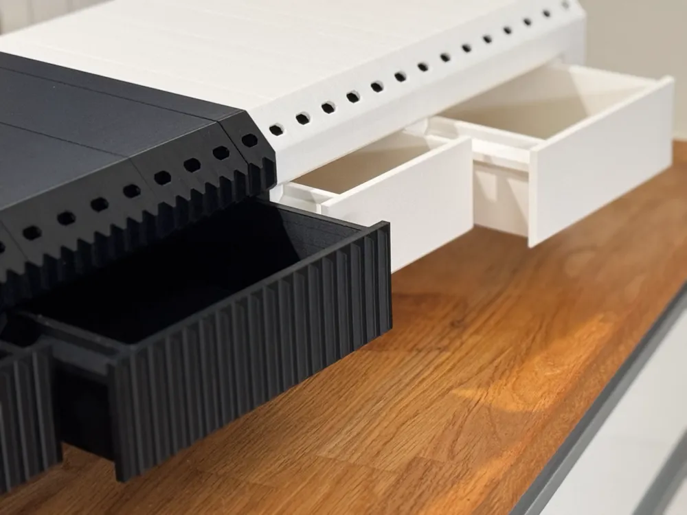 Infinity Monitor Riser | Fully Center-Suspended - Free 3D Print Model ...