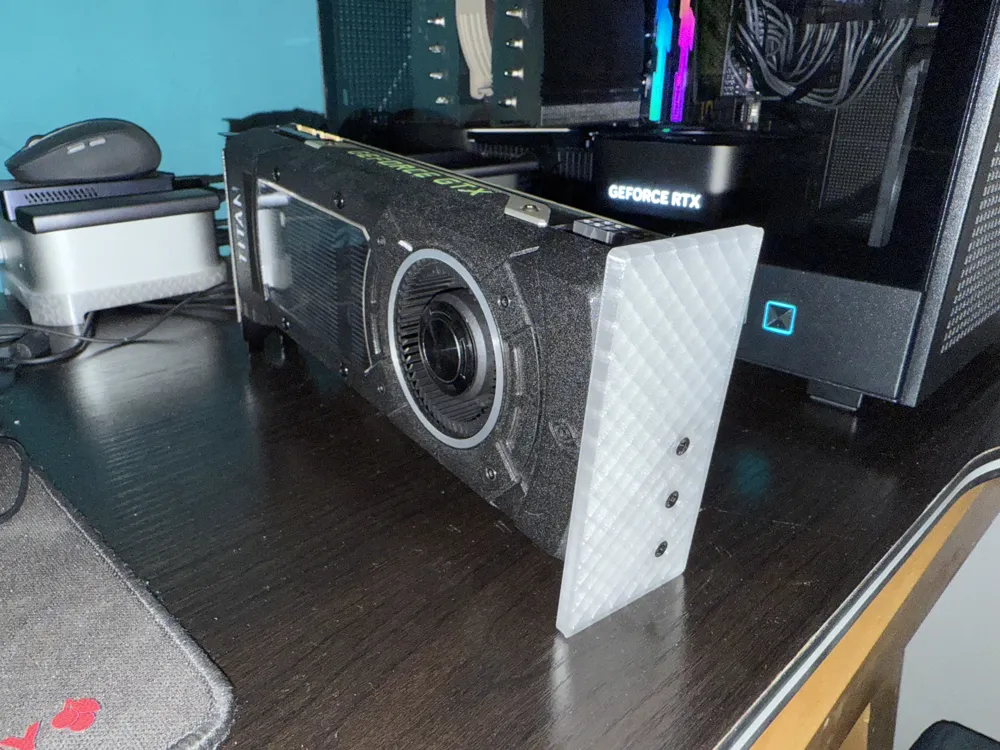 Stende Gpu GPU Display Stand by NUKE_Capt MakerWorld: Download Free 3D Models