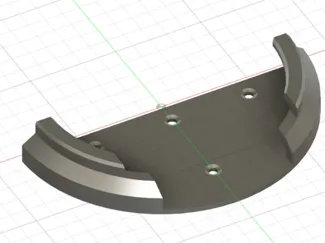 Improved Festool sander holder